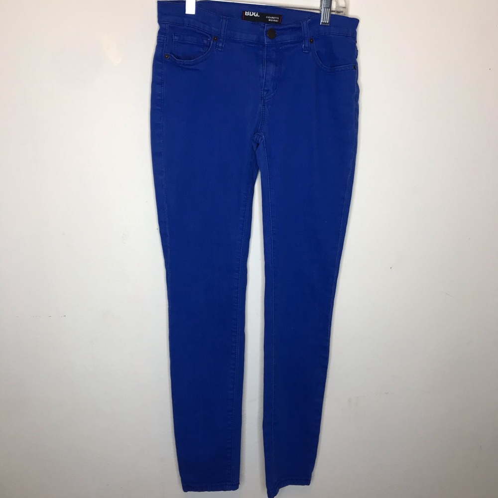 BDG Cigarette Midrise Blue Jeggings Jeans